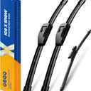 3 Wipers 26"/16"/11" Windshield Wiper Blades Replacement for KIA Sportage 2022-2017 Sorento 2020-2016 Hyundai Santa Fe 2021-2019 Automative Wiper Blades 26"+16" Front Wipers with Rear Wiper Set