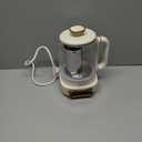 Topwit Electric Tea Kettle, 11 Temperature Control & 4 Presets Glass Kettle with Removable Infuser, 0.8L Electric Kettle for Coffee, Formula, Tea Maker with 8H Keep Warm, Boil-dry Protect, Beige