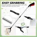 Norme 30 Pcs Grabber Reacher Tools, 32.7 in Foldable Trash Pickers