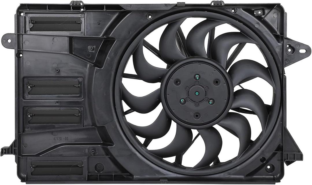 SCITOO 624090 Radiator Cooling Fan Compatible for 2018-2019 for Buick for Lacrosse 2016-2020 for Chevrolet for Malibu