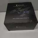 Gifts for Men, Kollea Cool Galaxy Spaceship Whiskey Decanter Set with 2 Shot Glasses- Handmade Limited Edition, Unique Creative Gift Ideas for Dad, Brother, Birthday, Anniversary, Christmas (Gold)