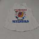 I'm just here for the Weiners Funny 4th of July Patriotic Tank Top (Medium)