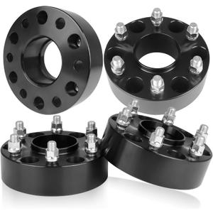 2 Inch 6x5.5 Wheel Spacers to 6x139.7mm Hubcentric Wheel Adapters Spacers with 6 Lug 78.1mm Hub Bore M14x1.5 Studs Compatible for Escalade Silverado Sierra 1995-2024 (Set of 4)