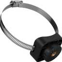 0 Degree Mount Trolling Motor Transducer Mount for Livescope Plus LVS34,for trolling motor diameters of 2"-4.5"