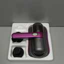 Mattress Vacuum Cleaner, Wireless Handheld Bed Vacuum Cleaner with UV-C Light, HEPA Filter and Ultrasonic Vibration, 12KPa, Suitable for Beds, Sofas, Car Seats, Carpets (Purple,1PC)