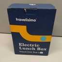 TRAVELISIMO Extra-Large Electric Lunch Box For Adults Holds up to 8 Cups - 100W Heated Lunch Box For Men 1.8L, Portable Food Warmer for Travel & Work, Loncheras Electricas Para Calentar Almuerzo