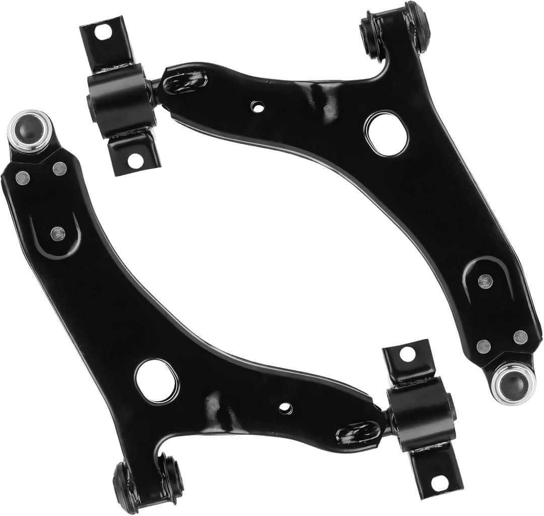 Front Lower Control Arm w/Ball Joint for Ford Focus 2004-2011, Left & Right, 2004 Models Manufactured After 4/5/04, Suspension Kit K80408 K80407