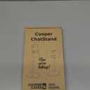 COOPER ChatStand, Adjustable Cell Phone Stand for Desk, Phone Stand for Recording, iPhone Holder for Filming, Small Tripod for iPhone, Fits Samsung, Android Smartphones, (Night Black)