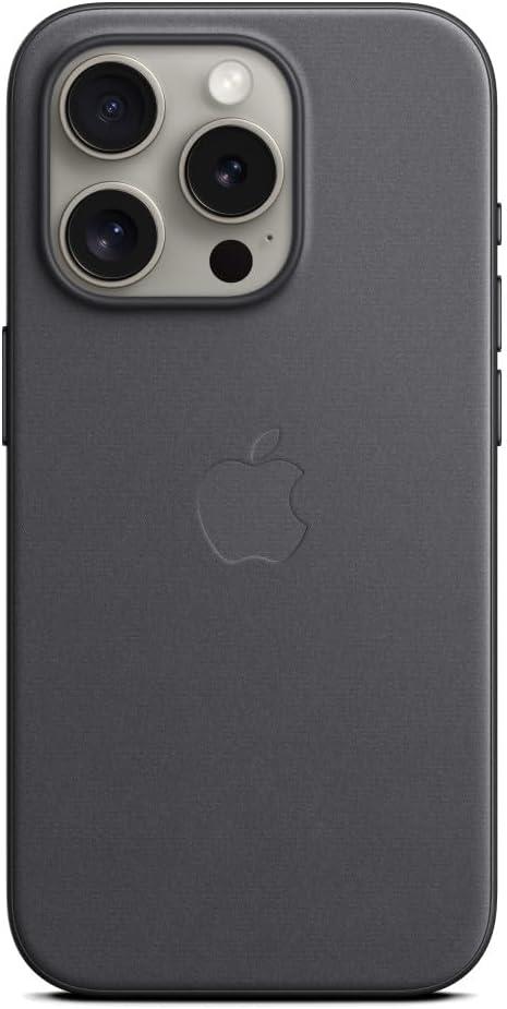 Apple iPhone 15 Pro FineWoven Case with MagSafe - Black