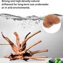 majoywoo Natural Large Driftwood for Aquarium Decor Reptile Decor, Assorted Spider Wood Branch 11-14" 2 Pcs, Fish Tank Decoration