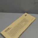 TECKNET Bluetooth Keyboard Rechargeable, 4-Device Free Switching (2.4G+BT), Ultra-Slim Full Size Wireless Keyboard, Quiet Typing, for PC/Laptop/Smart TV/Phone, Adjustable Stand, 12 Multimedia Keys (Silver&Grey)