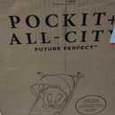 gb Pockit+ All City, Ultra Compact Lightweight Travel Stroller with Front Wheel Suspension, Full Canopy, and Reclining Seat in Night Blue