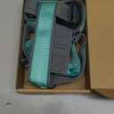 Plutus Pet No Pull Dog Harness, Adjustable Nylon Harness with Soft Padding, Reflective and Heavy Duty Dog Harness for Small, Medium, Large Dogs(Teal, L)