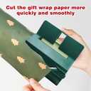 2 x 2 Pack Wrapping Paper Cutter & Adjustable Wrapping Paper Cutter, Gift Wrap Cutter Tool for Christmas Birthday, Easy Cut for Present Wrapping