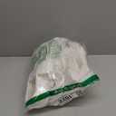 LIHOMR Gift Bags 8.25" x5.9 x3.15 100Pcs White Kraft Paper Bag with Handles for Small Business Christmas Bulk, Wedding, Party Favor, Shopping, Lunch, Halloween Trick-or-Treat Bags