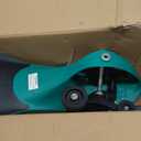 Wiggle Car Ride on Toy - No Batteries, Gears, or Pedals - Just Twist, Swivel, and Go - Outdoor Ride on for Kids 3 Years and Up by Lil' Rider (Green), Large