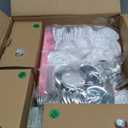 MECOLOUR Button Maker Machine Multiple Sizes 1.26+1.73+2.28 inch Pin Maker Machine,150pcs Button Badge Making Supplies,Button Press Machine for DIY Personalized Pinback Buttons Children DIY Gift(Pink)