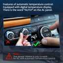Blower Motor Resistor Compatible with Mercedes-Benz C250 C300 C350 E250 E350 C63/CLS63/E63 AMG GLK250, GLK350 AC Blower Control Module for Mercedes W212 SL400 A2128702110