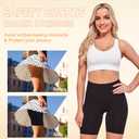 Slip Shorts for Women Under Dresses Anti Chafing Boyshorts Seamless Smooth Shorts (M)