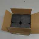 12 Pack Furniture Risers Adjustable Bed Risers 1 Inch Heavy Duty for Couch Desk Leg Chair Sofa Cabinet Bed Leg Risers,Square Stackable Bed Risers Lift Height 1, 2 or 3 Inch, Black