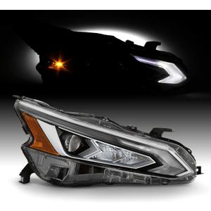 AKKON - Fits 2019-2022 Nissan Altima LED DRL Projector OE Headlights w/High Beam Assist - Right Replacement (Right Passenger Side)