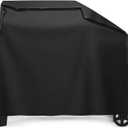 Outdoor Heavy Duty Waterproof Pellet Grill Cover for Traeger Woodridge Pellet Grill,Compatible with Traeger Grill Accessories Grills BAC761 Full-Length All Weather Grill Cover Accessory,Black