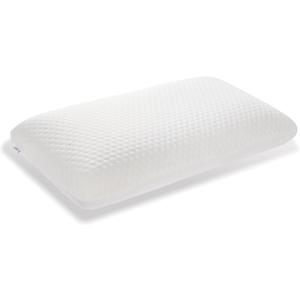 Memory Foam Bed Pillows, Pillow for Side and Back Sleeper, Pillow for Neck Pain Relief, Washable Removable Cover, Soft, White (Queen)
