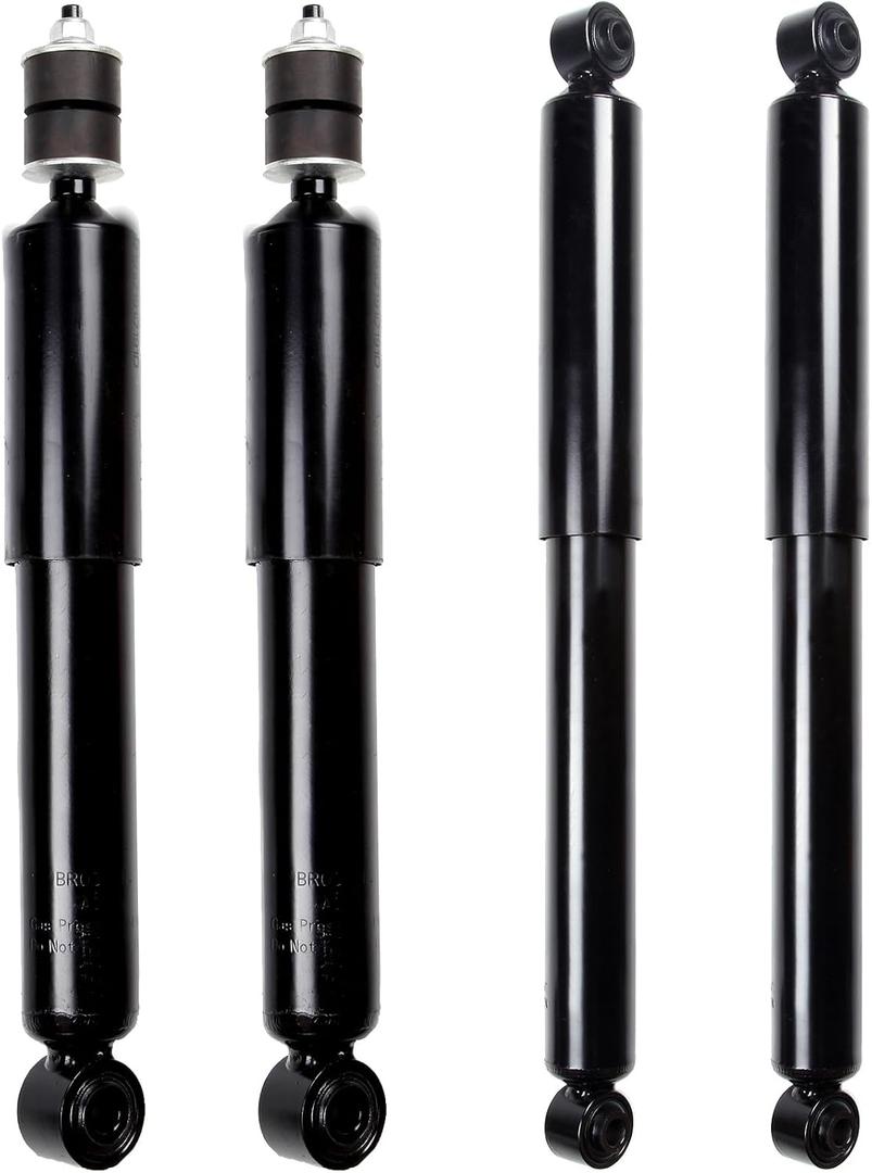 Shocks Struts,ECCPP Front Rear Shock Absorbers Strut Kits Compatible with GMC Sierra 3500/Sierra 3500 HD/Yukon XL 2500,Chevy Silverado 3500 HD/Silverado 3500/ Suburban 2500 344383 344384