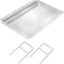 6787 Full Size Grill Griddle Insert for Weber Spirit 300, Stainless Griddle for Weber Spirit II 300,E/S-310 Replace for 7638 7639 69787 Grill Griddle Insert (23" x 20" x 2.8")