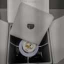 UpgradedBedside Table Lamp Touch Control, with USB C+A Charging Ports & Dual AC Outlets, 3-Way Nightstand Lamp for Bedroom with LampShade Living Room Office(LED Dimmable Bulb Included) (14.0in)