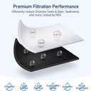 TEEHAY Filter 1 Replacement Filter EDR1RXD1, Compatible with Whirlpool WRS325SDHW, WRS315SDHM, WRS331SDHM, WRS335SDHM, WRS322FDAW, WRS526SIAE, WRS571CIHW, WRS315SDHW, WRSA71CIHZ, 3 Pack