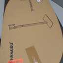 Universal TV Stand Monitor with Mount 100 Degree Swivel Height Adjustable and Tilt Function for 19 to 43 inch LCD, LED OLED TVs, Space Saving Standing Bedroom Living Room Corner, Black