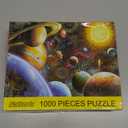 Jigsaw Puzzles 1000 Pieces for Adults, Families (Space Traveler, Solar System) Pieces Fit Together Perfectly