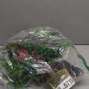 24"/2FT Tabletop Christmas Tree, Realistic-Feel Thick Artificial Mini Christmas Trees Small Christmas Tree with Lights Timer 56 Norfolk Pine Tip Pinecone Berry Burlap Base Christmas Decorations Indoor