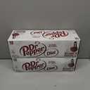 2 x Diet Dr Pepper Soda, 12 fl oz cans, pack of 12