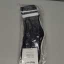 Cotton Cushioned Crew Socks Athletic Solid Colors 5 Pairs- Men Women Dress Striped Casual Soft Moisture-Wicking Unisex