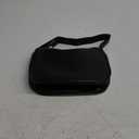 Women's Shoulder Bags, Small Hobo Tote Elegant Clutch Purse with Zipper Closure (Black)