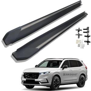 Running Boards Compatible with 2023 2024 2025 Honda CR-V All Models, Aluminum Alloy Side Step Rails Nerf Bars with Anti-Slip Surface