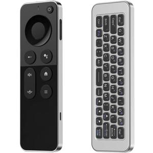 iPazzPort Bluetooth Air Mouse Remote Keyboard, 2.4G Wireless Keyboard Combo Plug & Play Handheld Remote Control for Android TV Box, PC, HTPC, Smart TV, Projector