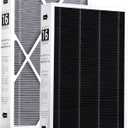 2 Pack X6672 Furnace Replacement Filter Compatible with Lennox X6672, HCC16-28 Replacement for HCF16-16 & HCF16-10, Carbon Enhanced HVAC Furnace Air Filter, 16x25x5 Inches MERV 16 Furnace Air Filter