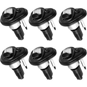 NPAUTO Ignition Coil Pack Set of 6 fit for 2002 2003 2004 2005 2006 Chevy Trailblazer Colorado GMC Canyon Envoy XL XUV Isuzu Ascender Oldsmobile Bravada 4.2 3.5 2.8, UF-303 C1395