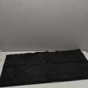 Color&Geometry Black Bathroom Rugs- Non Slip, Absorbent, Thick, Soft, Washable Bath Mat, 16"x24" Small Bath Rug Bath Mats for Bathroom Floor, Shower, Sink, Vanity