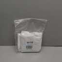 sancua White Square Tablecloths 54x54 Inch, 2 Pack - Fabric Table Cloth for Square or Round Tables, Washable Polyester Table Cover for Dinner, Holiday Party, Decorative Display Tables