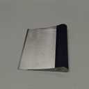 Rachael Ray Tools and Gadgets Stainless Steel Pastry Scraper / Bench Scrape / Kitchen Tool for Baking and Cooking / Dishwasher Safe, Purple (Pack of 1)