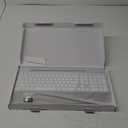 Ergonomic Wireless Keyboard with Wrist Rest-Low-Profile,Phone/Tablet Holder,Quiet DesignWindows & Mac OSFull Size Cordless USB Computer Keyboard for Desktop,Laptop, PC, Mac, Windows-White