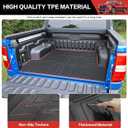 Bed Mat Compatible with 2022-2025 Ford Maverick Hybrid&Gas 4.5FT Truck Bed Liner Pickup Car Truck Potector for 2024 Ford Maverick Accessories(22-25 Maverick 4.5FT)