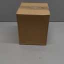 YANWE1 Ribbed Glass Vase, Flower Vase, Fluted Clear Vases for Flowers, Modern Vases for Living Room, Dining Table, Entryway, Shelf, Wedding, Office, Coffee Table, Birthday, 7.5 Inches