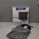 TV Antenna Indoor Long Range, Supports 4K 1080p Smart TV Signal Reception with Signal Amplifier 16ft HDTV Coax Cable