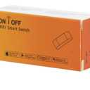 Smart switch No brand PST-WF-S1, 1 Channel, 220V, 10A, Wi-Fi, Tuya Smart, White - 91019