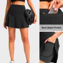 Women's Cycling Skirts 4D Padded Bike Shorts with Pockets High Waist Biking Skort for Road Mountain Bicycle Riding, M